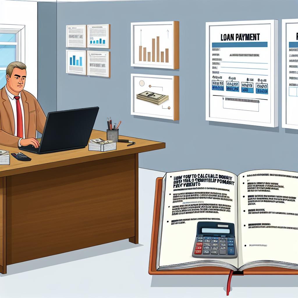 How to calculate your monthly loan payment