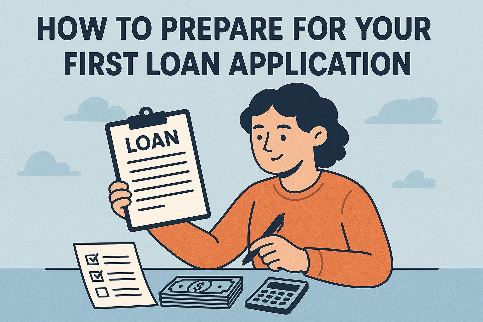 How to prepare for your first loan application
