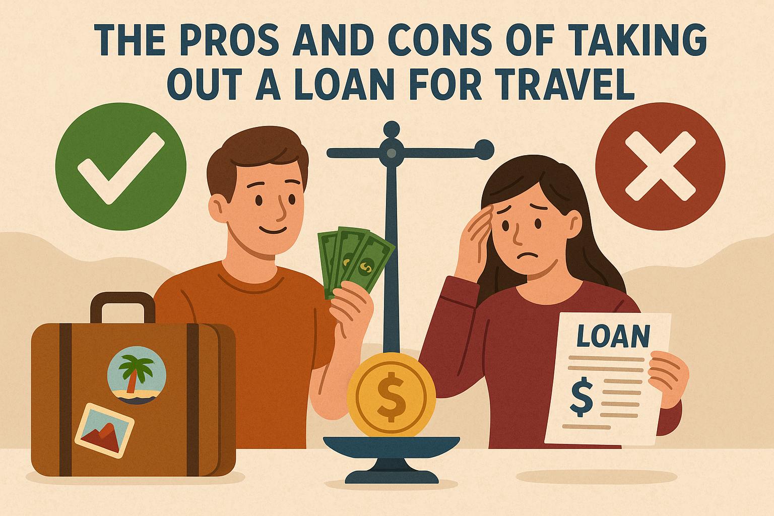 The pros and cons of taking out a loan for travel