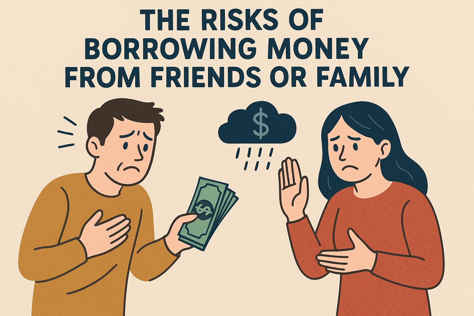 The risks of borrowing money from friends or family