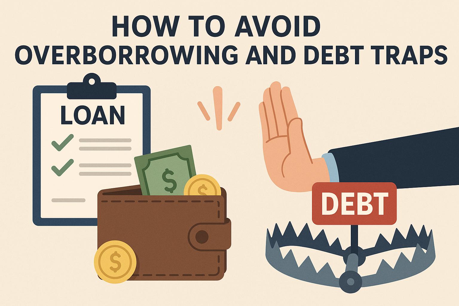 How to avoid overborrowing and debt traps