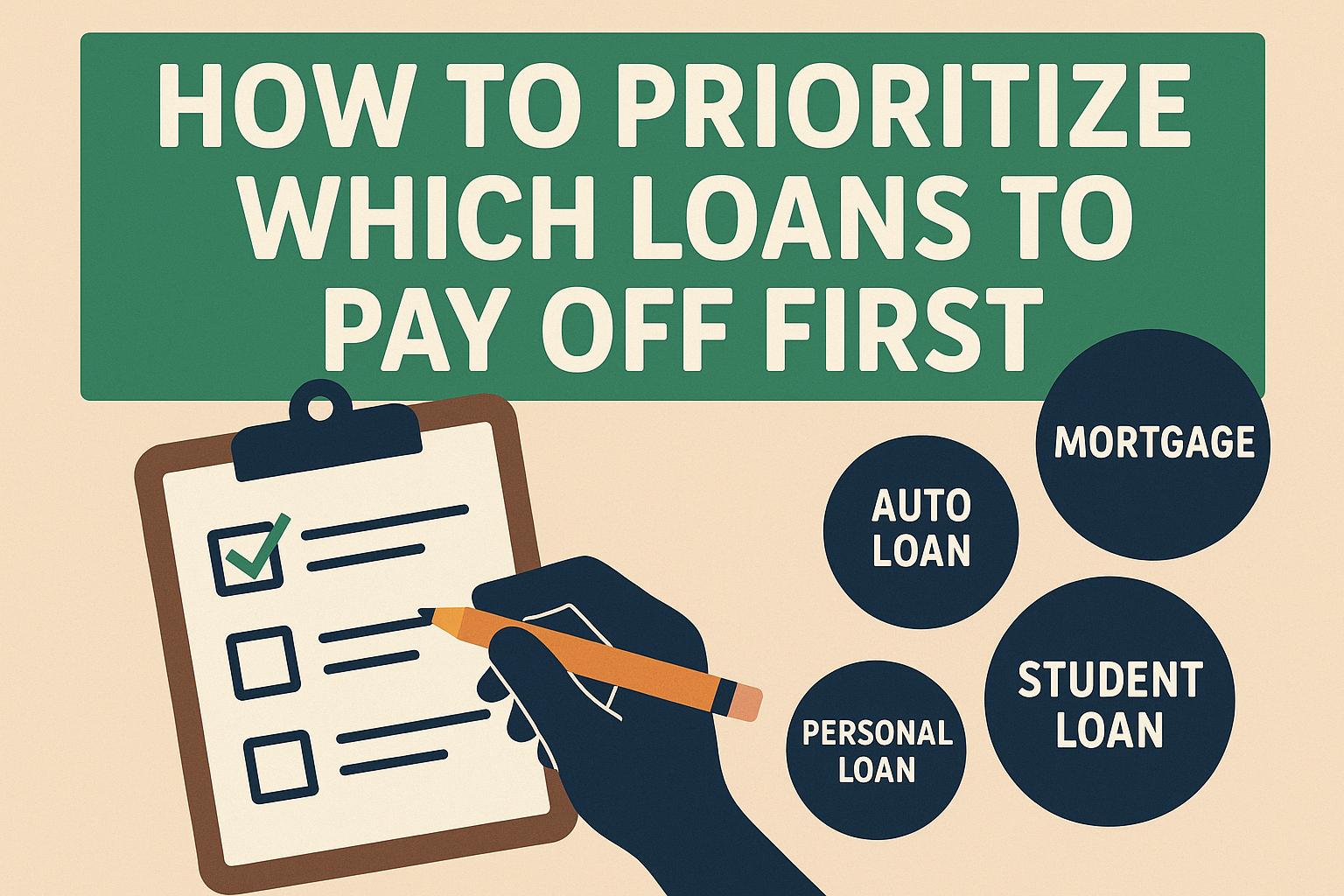 How to prioritize which loans to pay off first