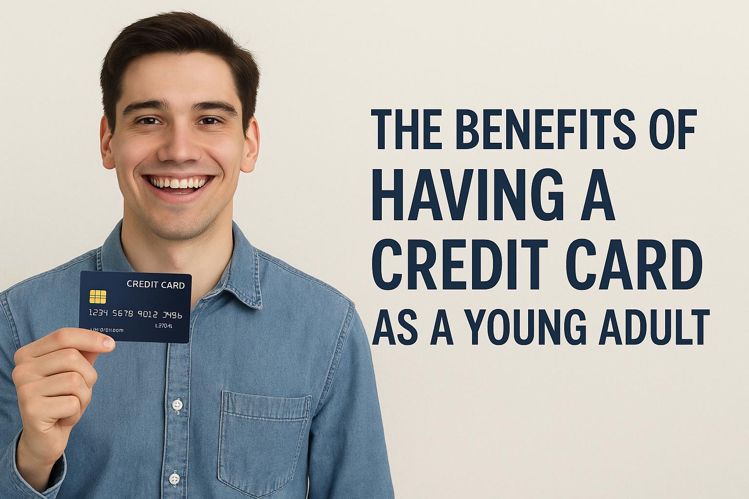 The benefits of having a credit card as a young adult