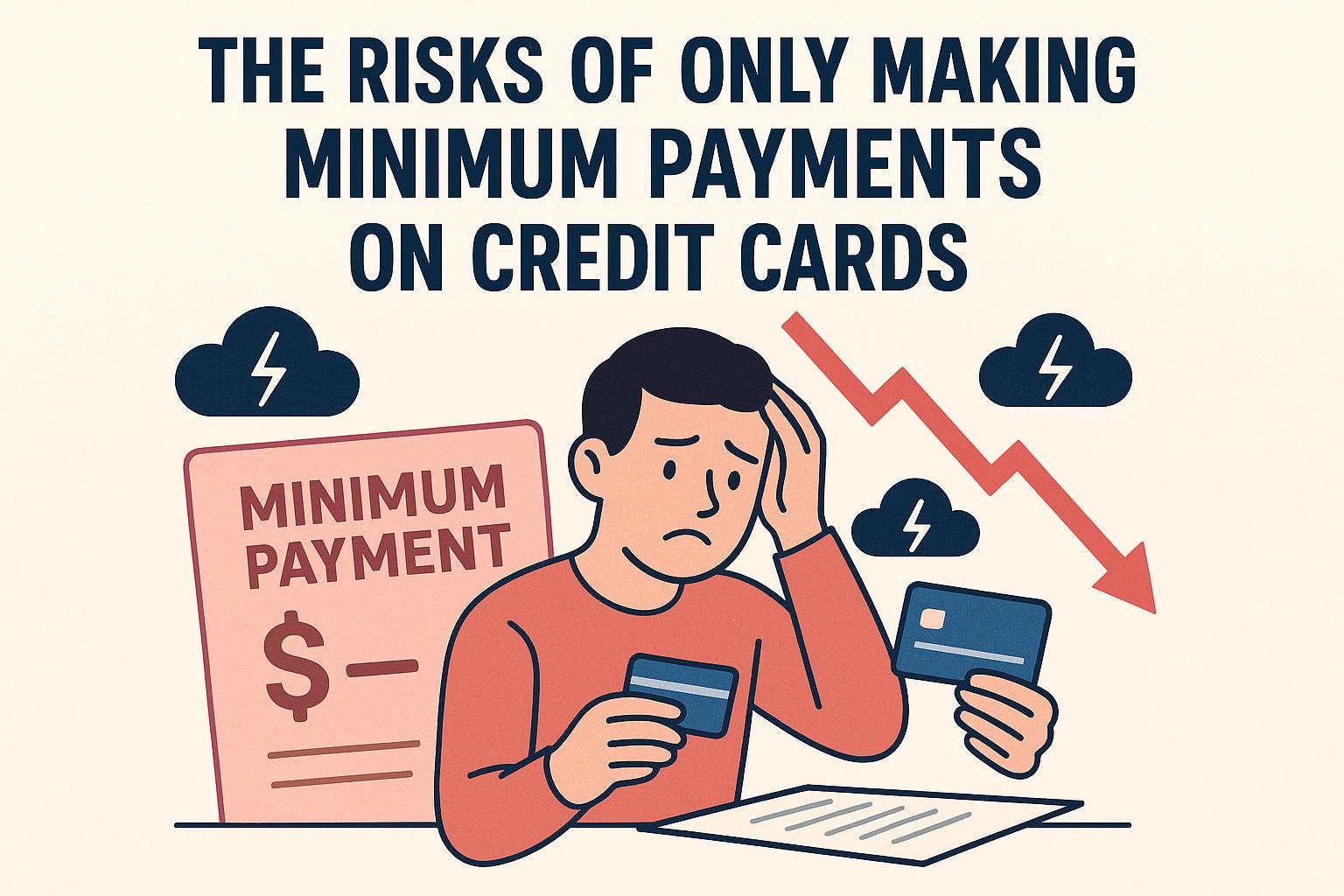 The risks of only making minimum payments on credit cards
