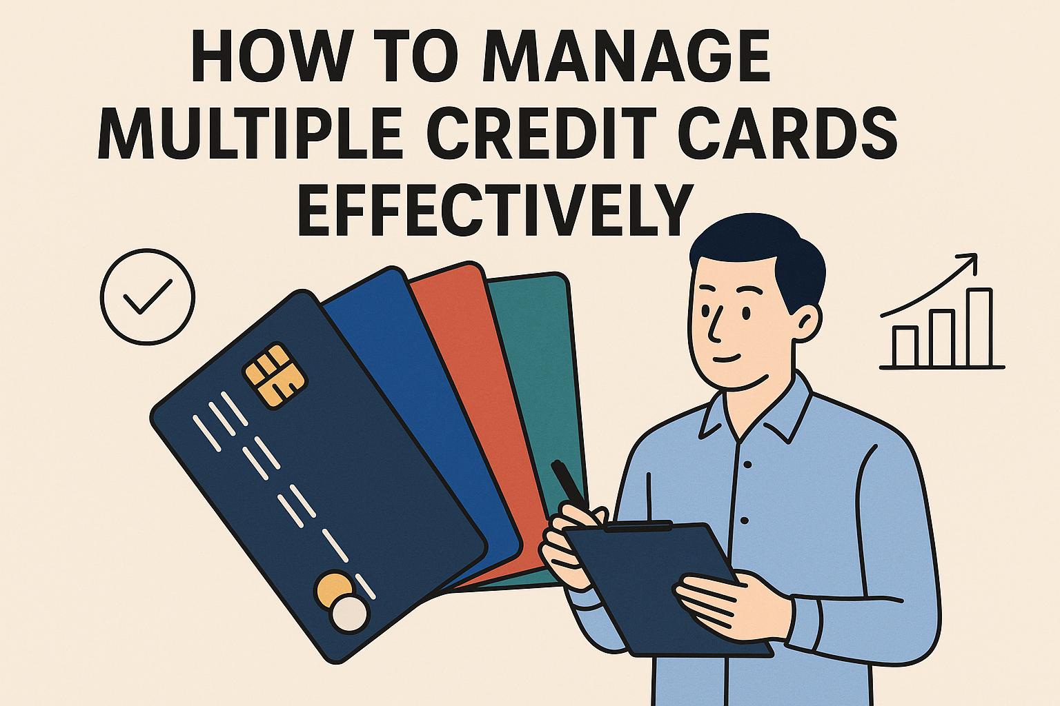 How to manage multiple credit cards effectively