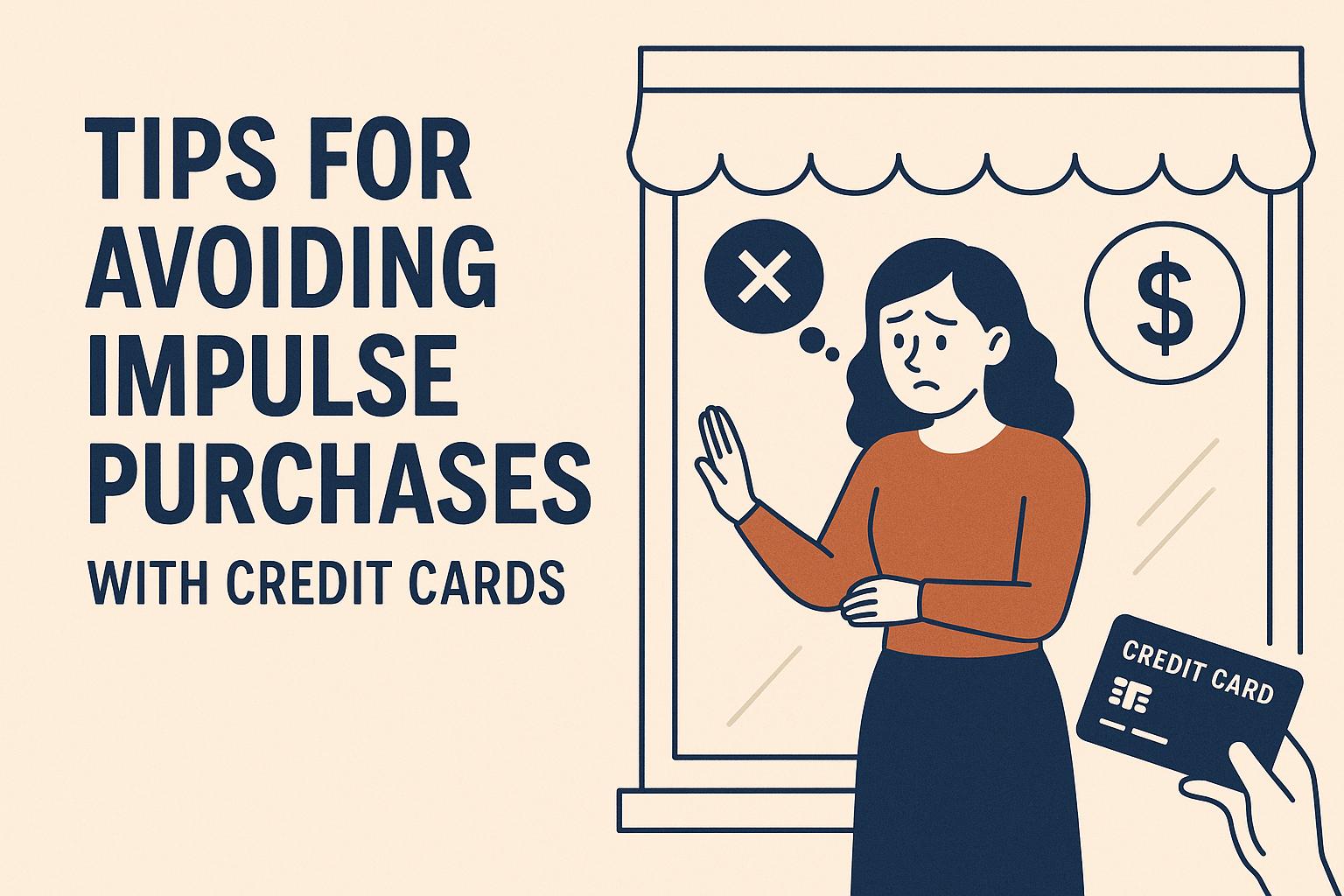 Tips for avoiding impulse purchases with credit cards