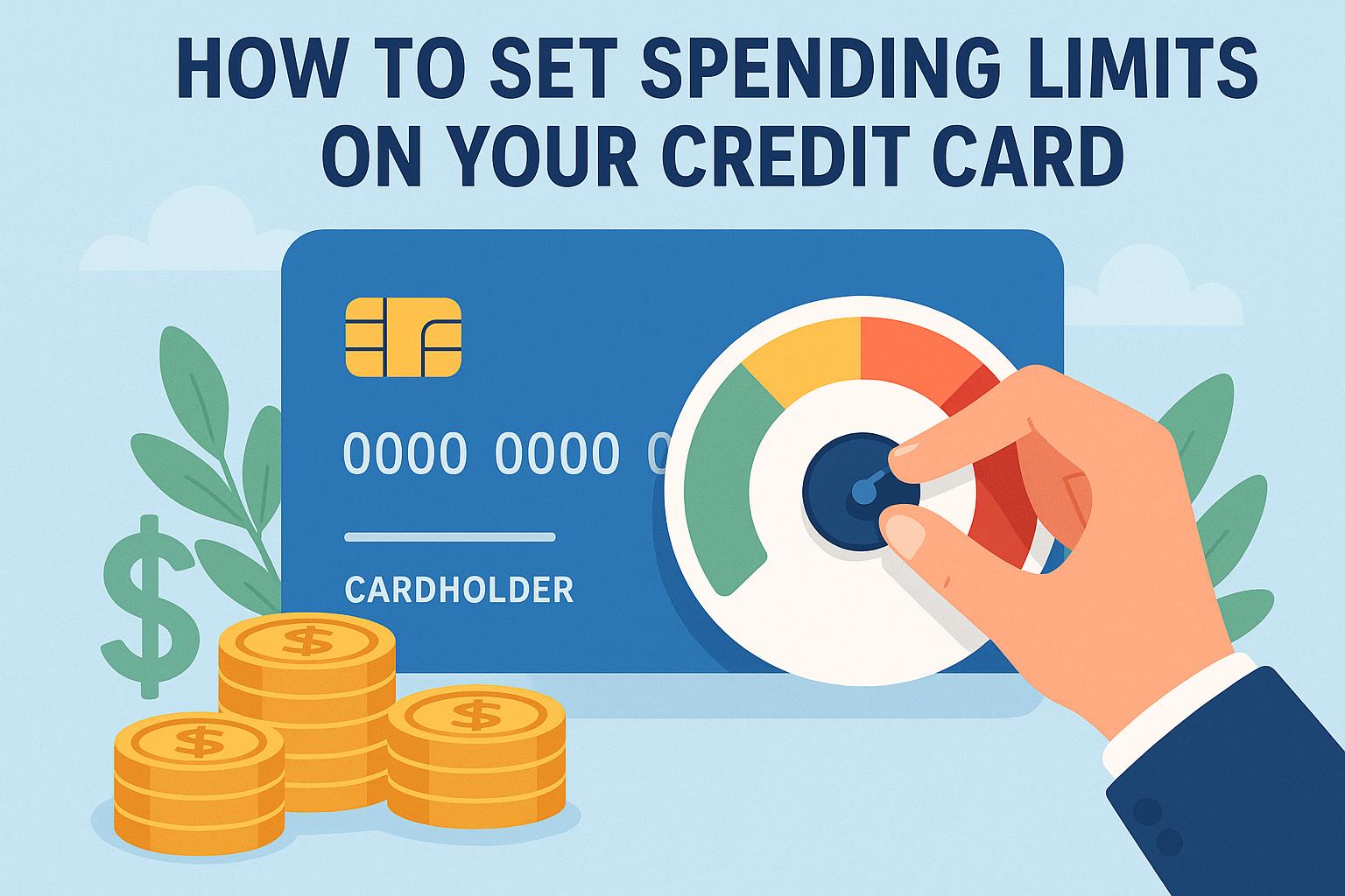 How to set spending limits on your credit card