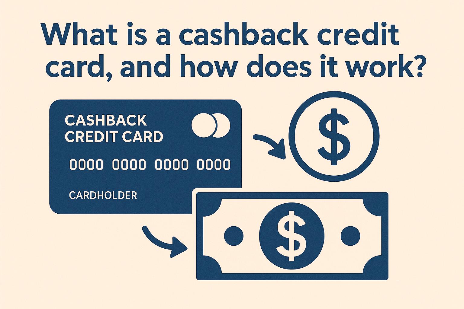 What is a cashback credit card, and how does it work