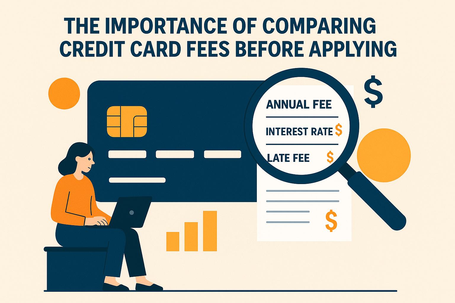 The importance of comparing credit card fees before applying
