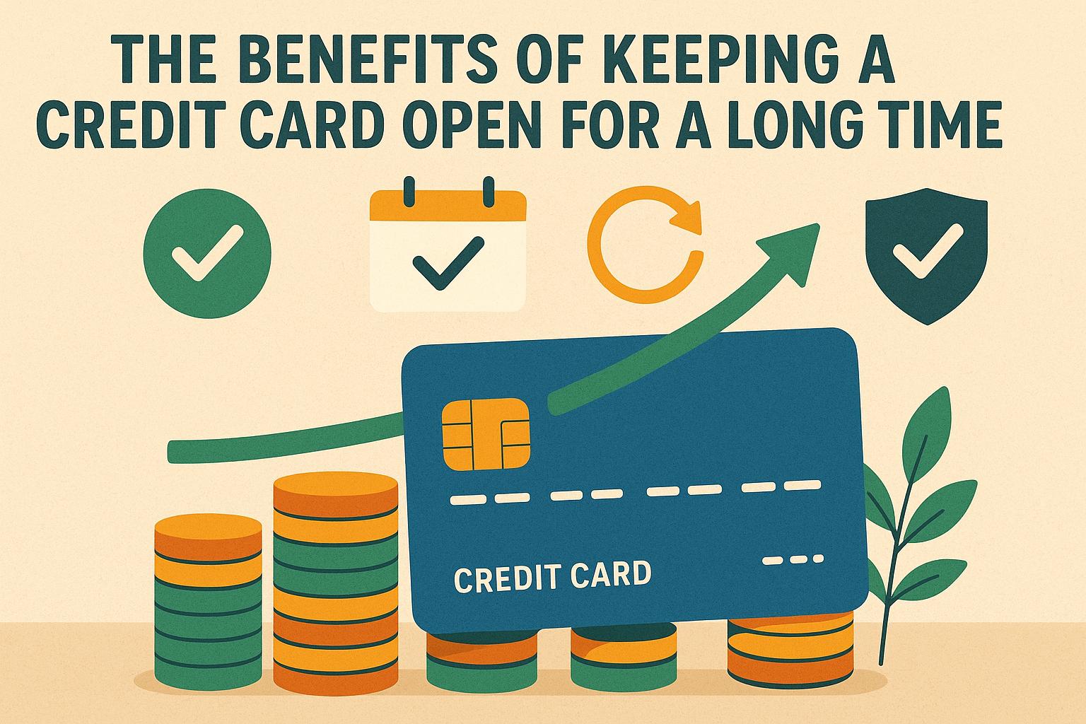 The benefits of keeping a credit card open for a long time