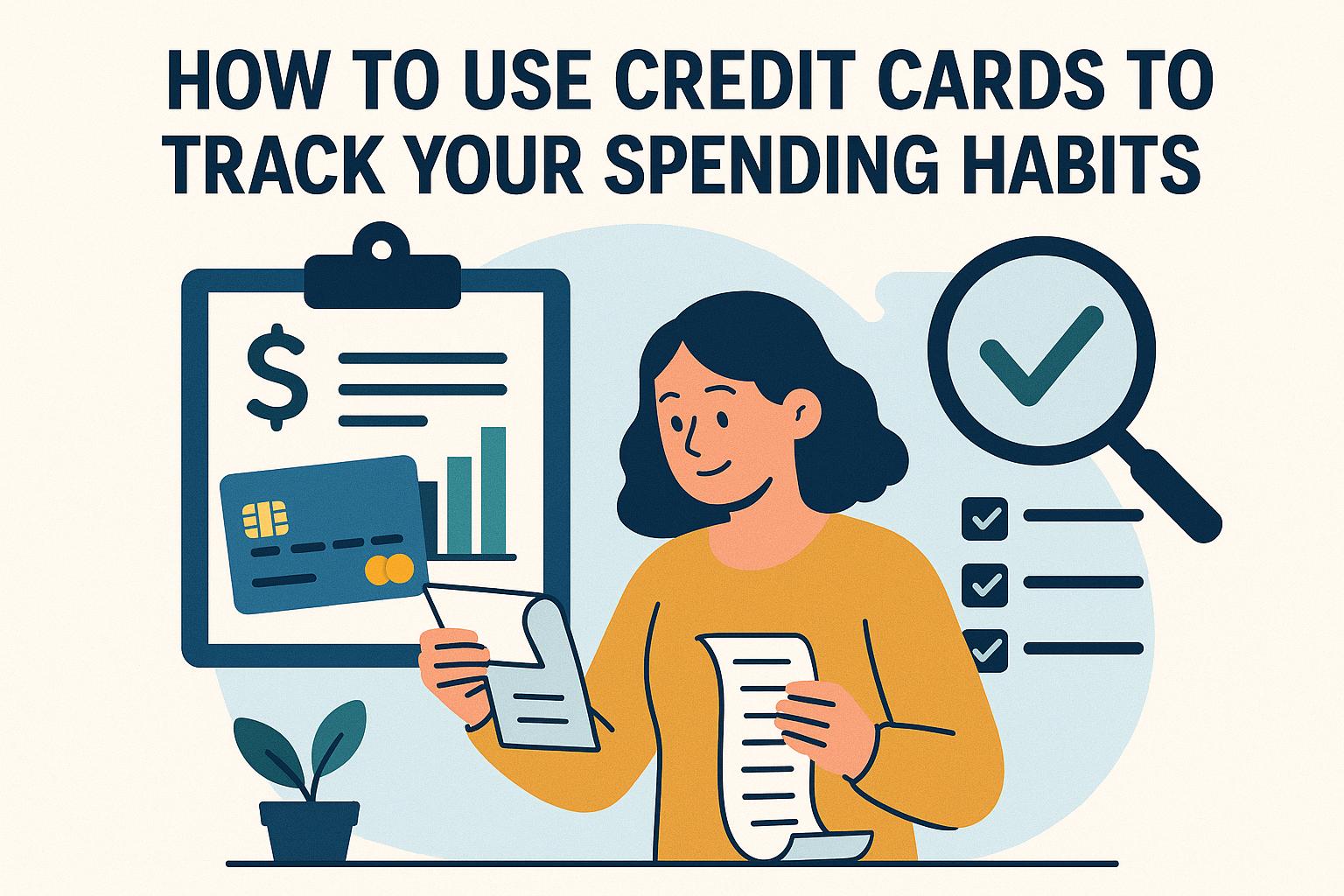 How to use credit cards to track your spending habits