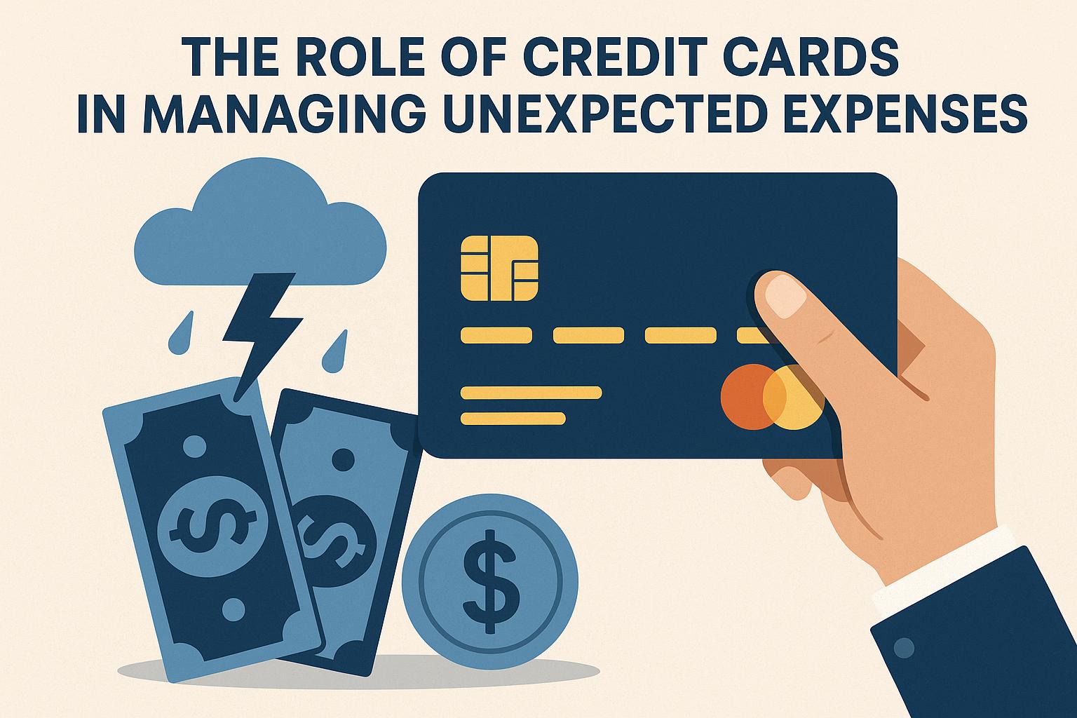 The role of credit cards in managing unexpected expenses